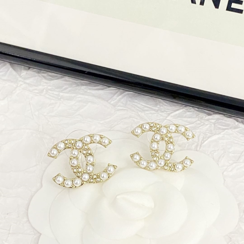 Ch*el earrings